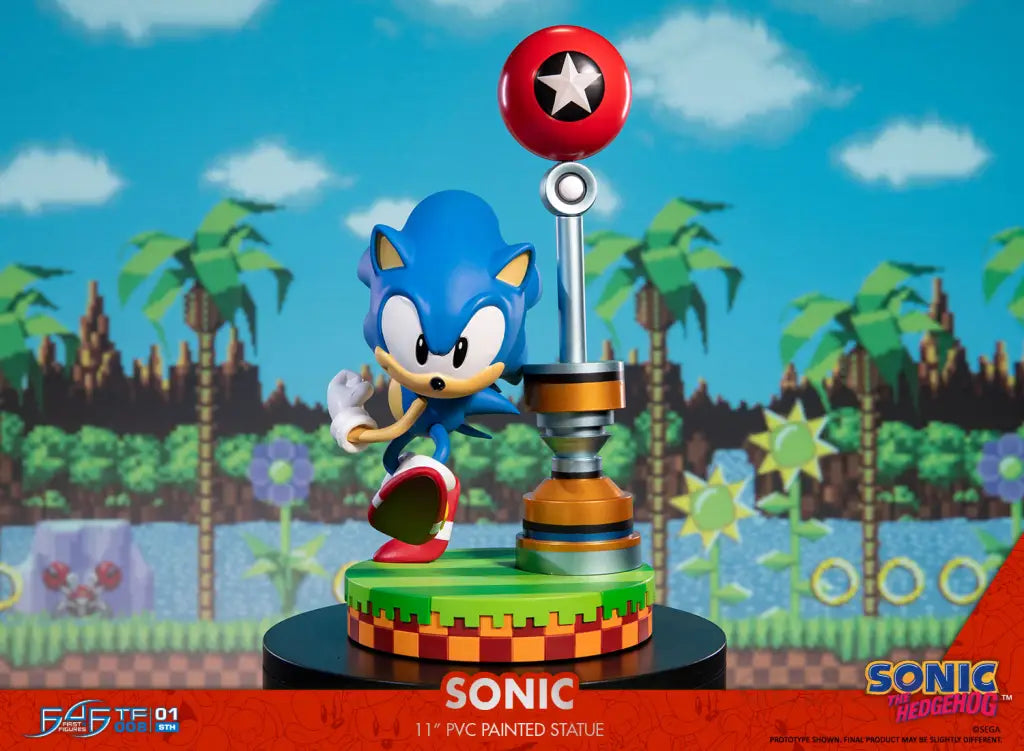 Sonic The Hedgehog - Sonic PVC (Standard Edition) - GeekLoveph