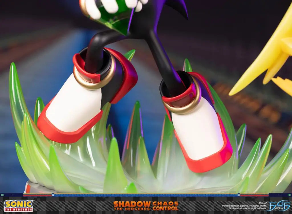 Sonic The Hedgehog Shadow the Hedgehog: Chaos Control Statue - GeekLoveph