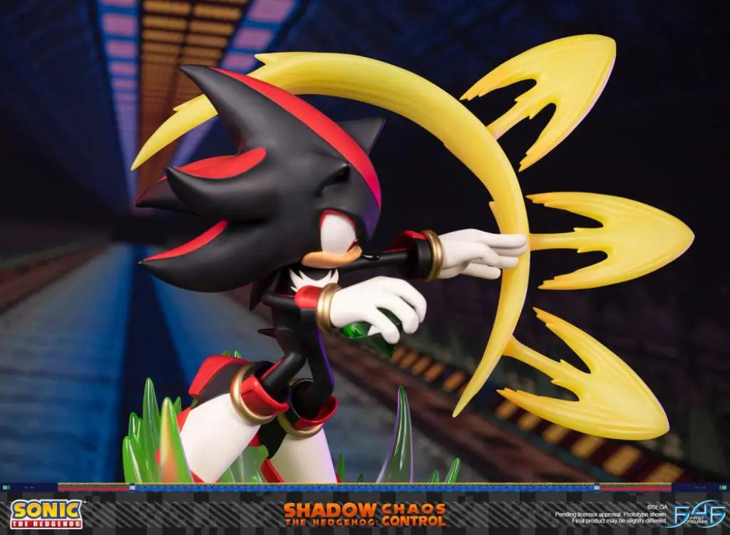 Sonic The Hedgehog Shadow the Hedgehog: Chaos Control Statue - GeekLoveph