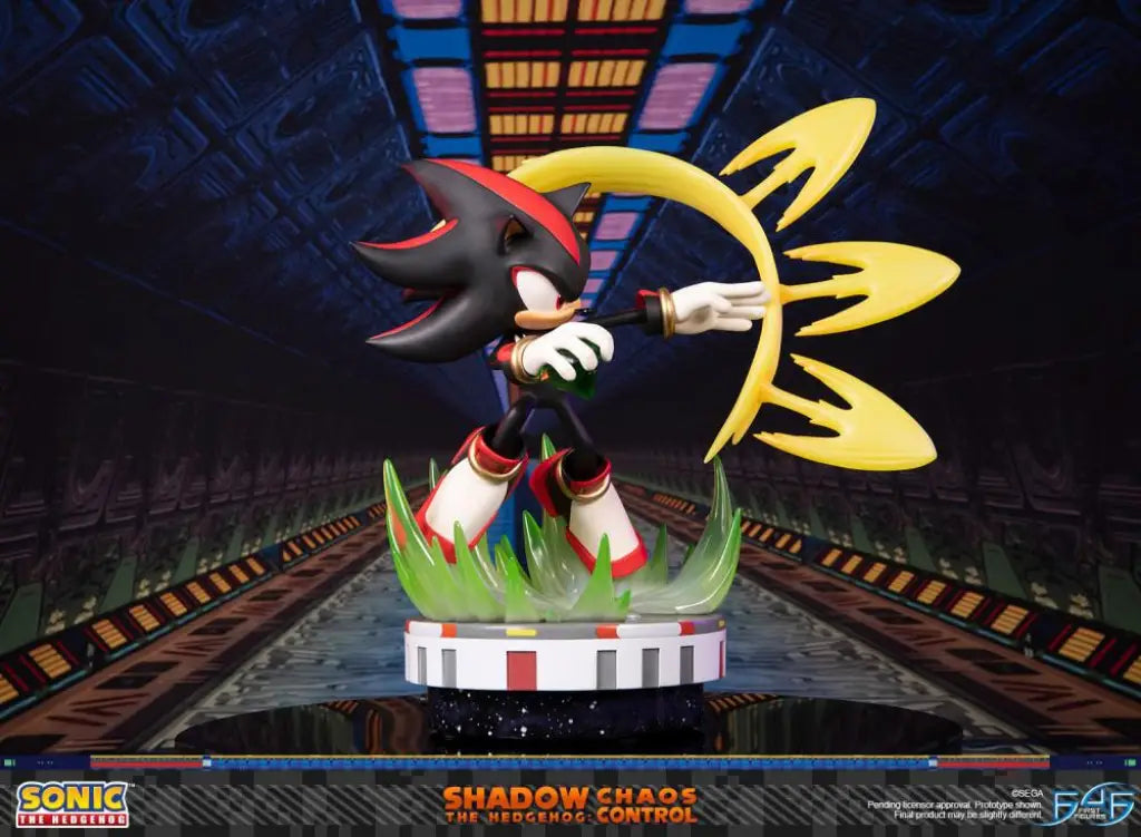 Sonic The Hedgehog Shadow the Hedgehog: Chaos Control Statue - GeekLoveph