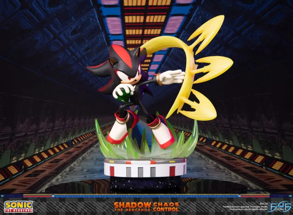 Sonic The Hedgehog Shadow the Hedgehog: Chaos Control Statue - GeekLoveph