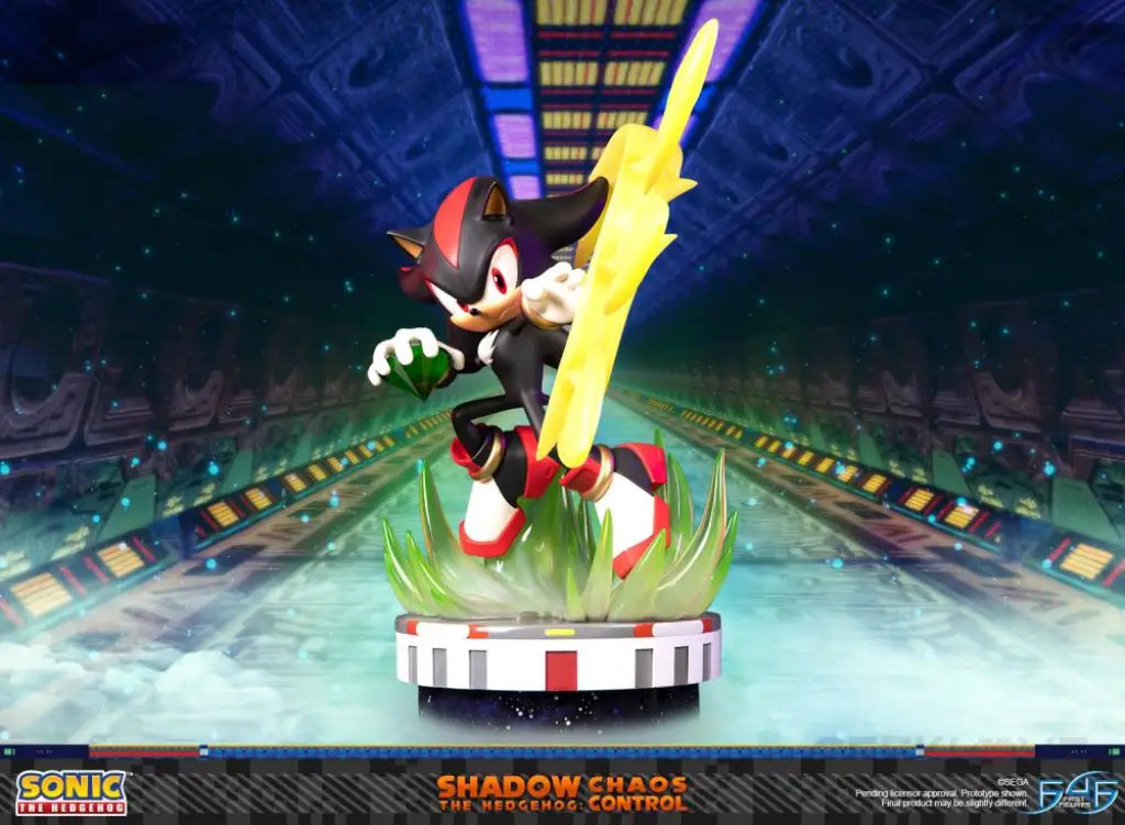 Sonic The Hedgehog Shadow the Hedgehog: Chaos Control Statue - GeekLoveph