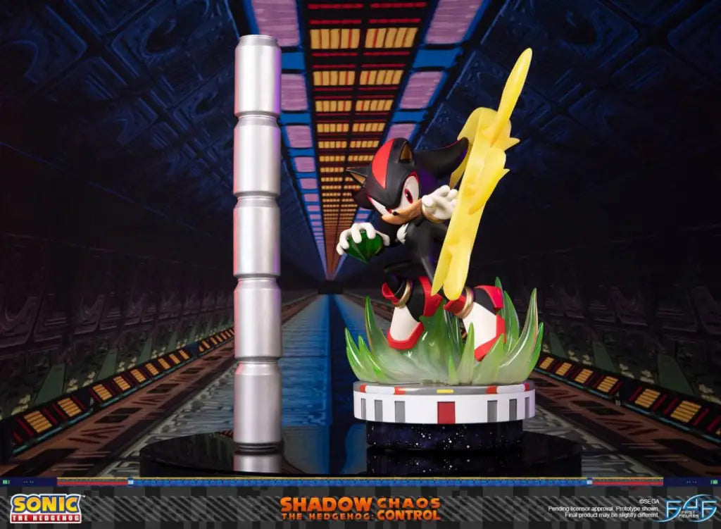 Sonic The Hedgehog Shadow the Hedgehog: Chaos Control Statue - GeekLoveph