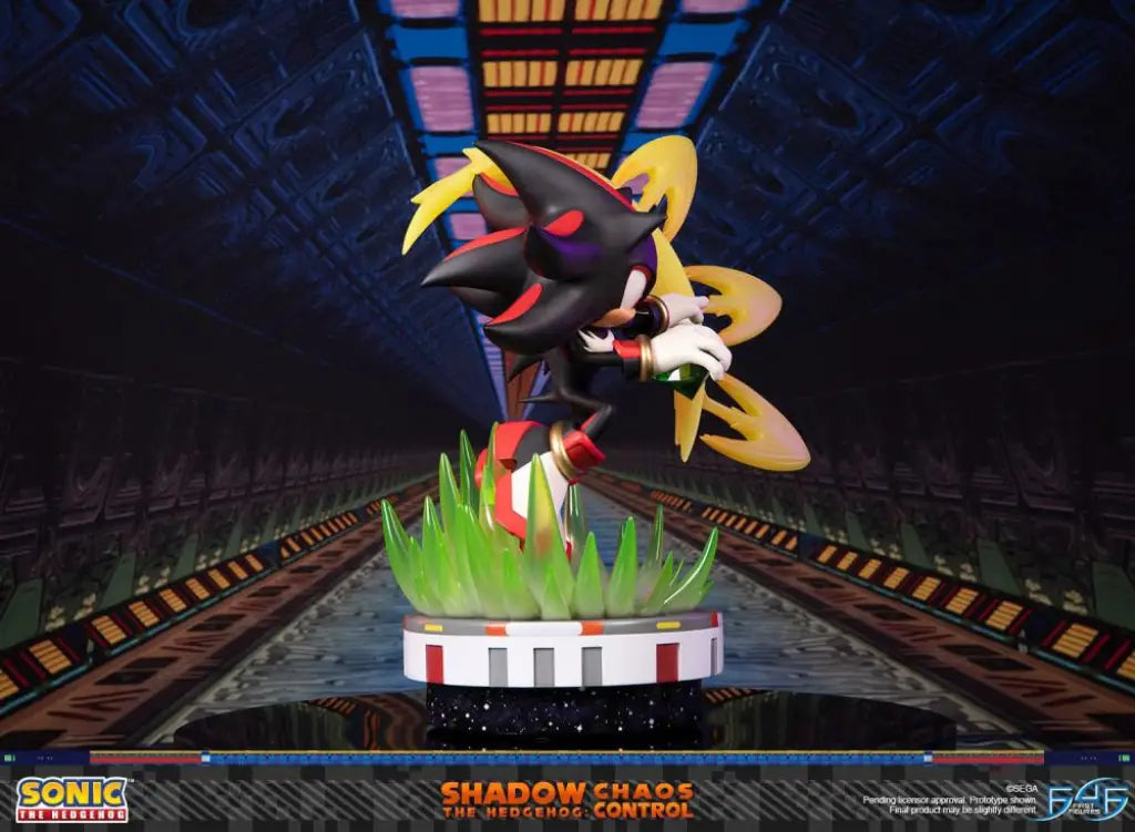 Sonic The Hedgehog Shadow the Hedgehog: Chaos Control Statue - GeekLoveph