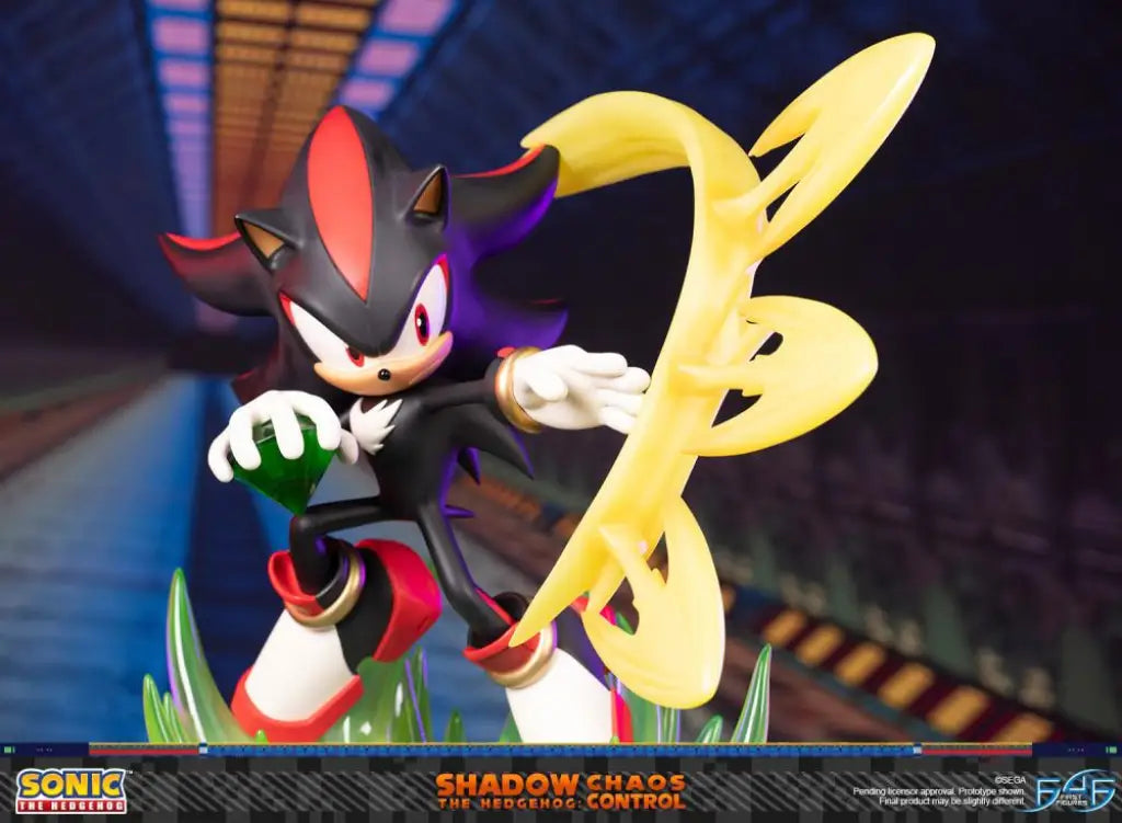 Sonic The Hedgehog Shadow the Hedgehog: Chaos Control Statue - GeekLoveph