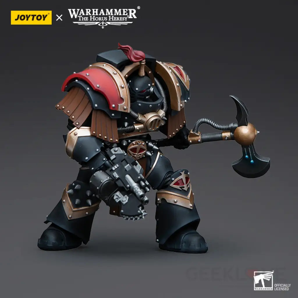 Sons Of Horus Justaerin Terminator Squad With Carsoran Power Axe Action Figure