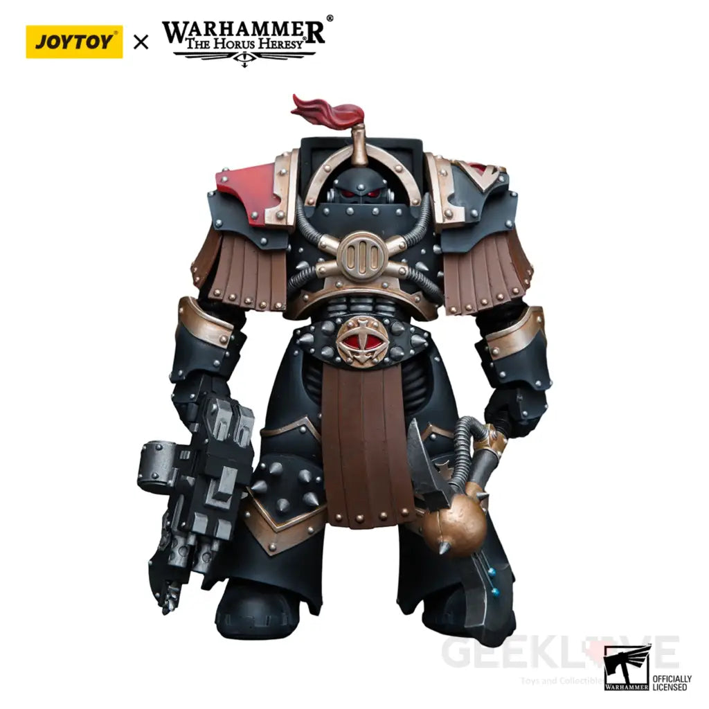 Sons Of Horus Justaerin Terminator Squad With Carsoran Power Axe Action Figure