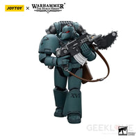 Sons Of Horus Mkvi Tactical Squad Legionary With Bolter & Chainblade Action Figure