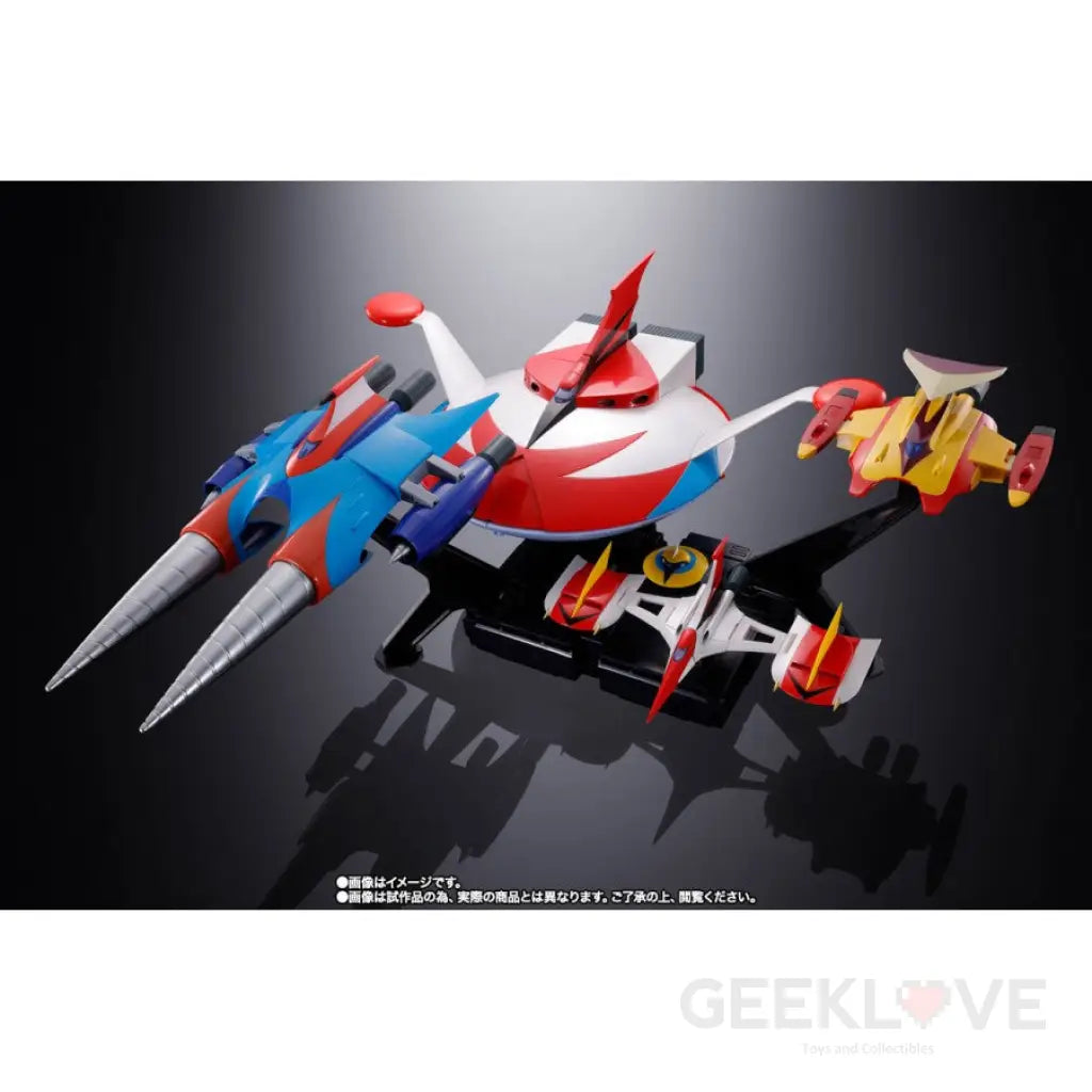 Soul Of Chogokin Gx - 76X3 Spaser Full Set For Grendizer D.c. Pre Order Price Chogokin