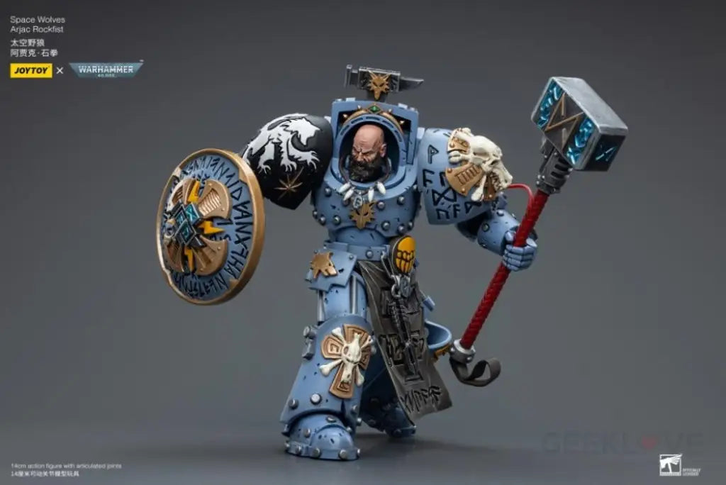 Space Wolves Arjac Rockfist Action Figure