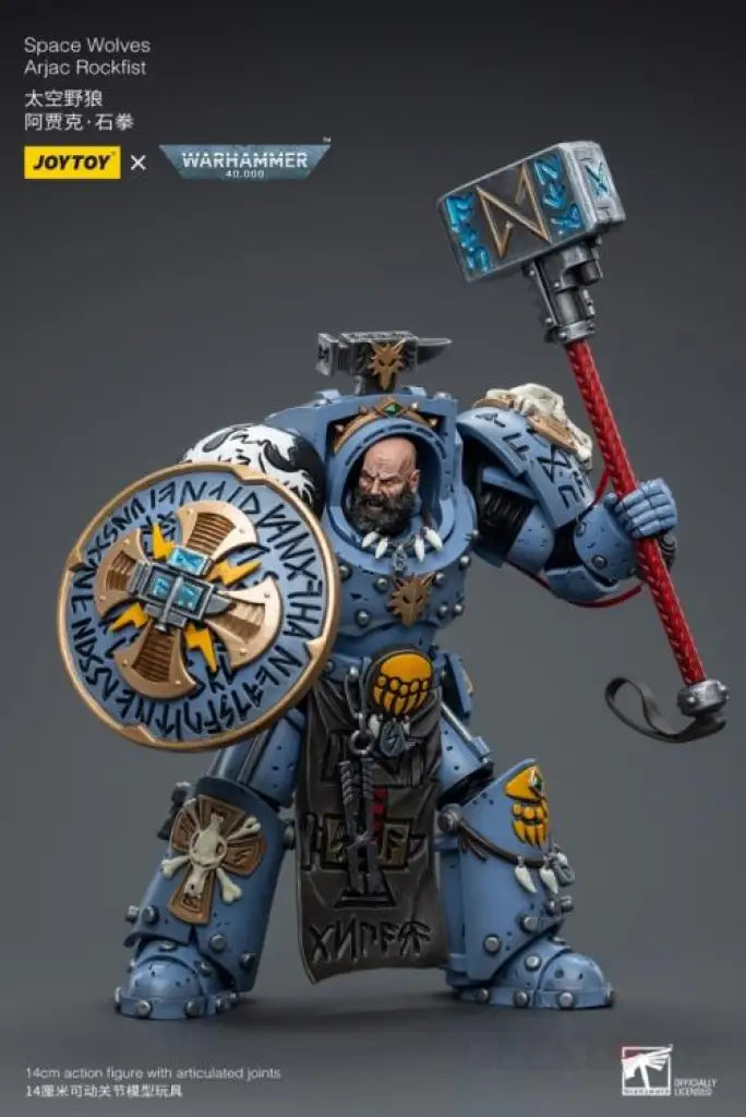 Space Wolves Arjac Rockfist Action Figure