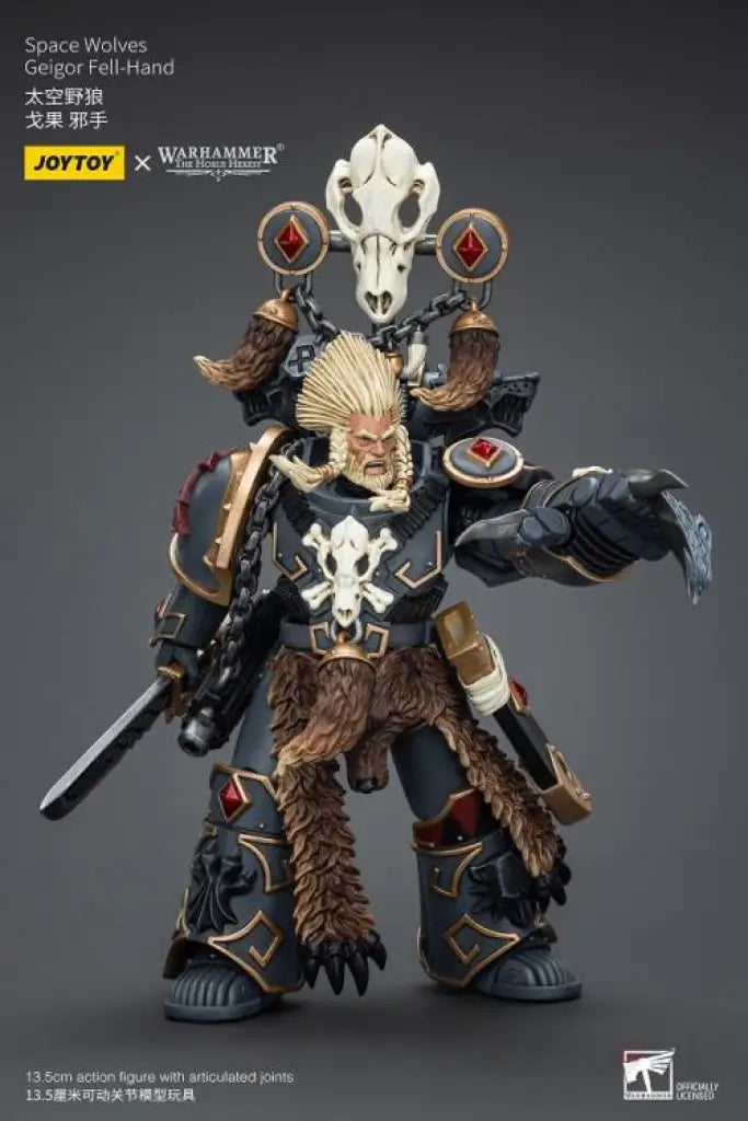 Space Wolves Geigor Fell - Hand Action Figure