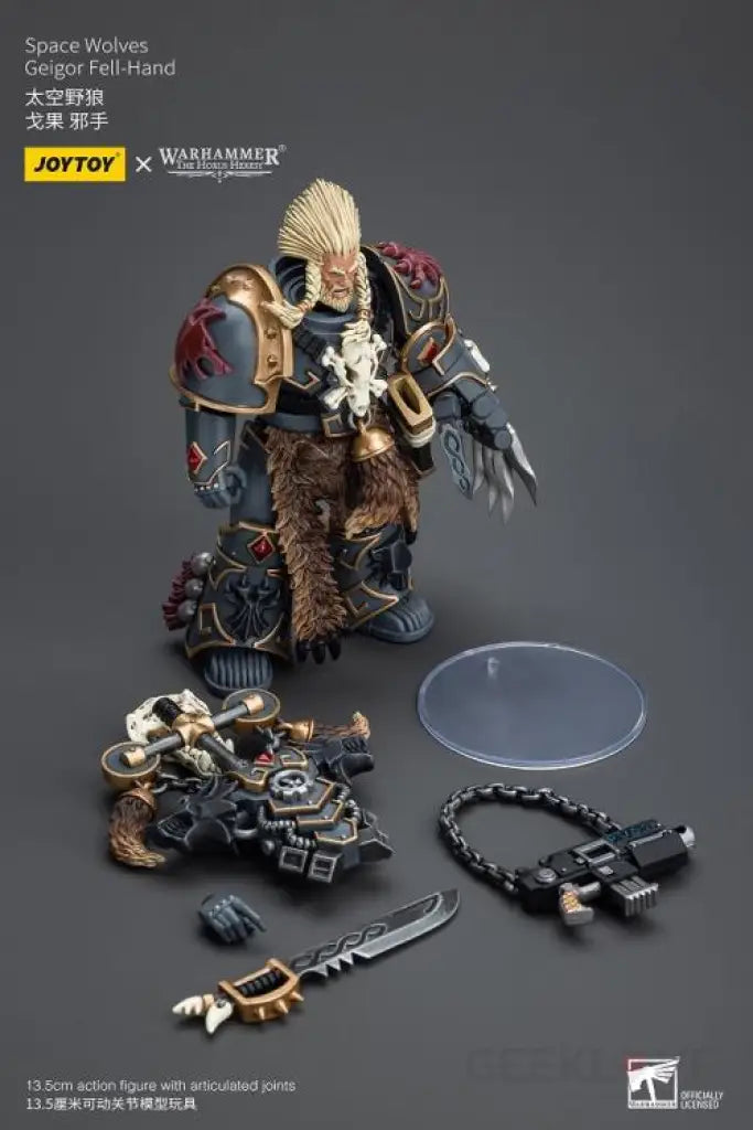 Space Wolves Geigor Fell - Hand Action Figure