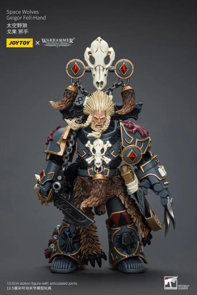 Space Wolves Geigor Fell - Hand Action Figure