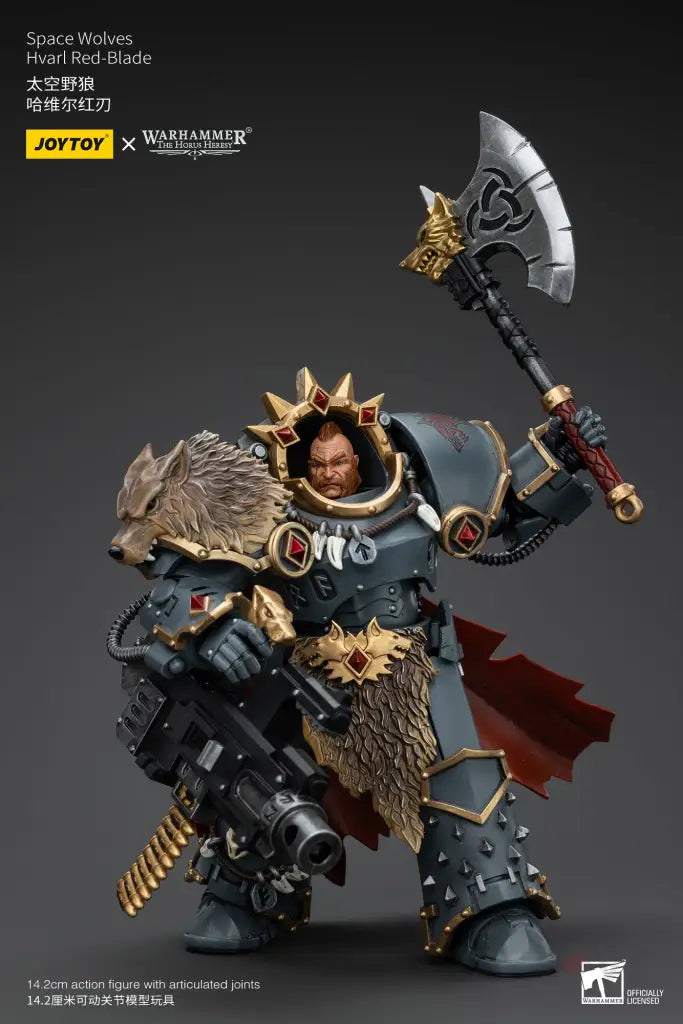 Space Wolves Hvarl Red-Blade Action Figure