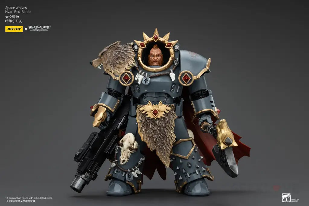Space Wolves Hvarl Red-Blade Action Figure