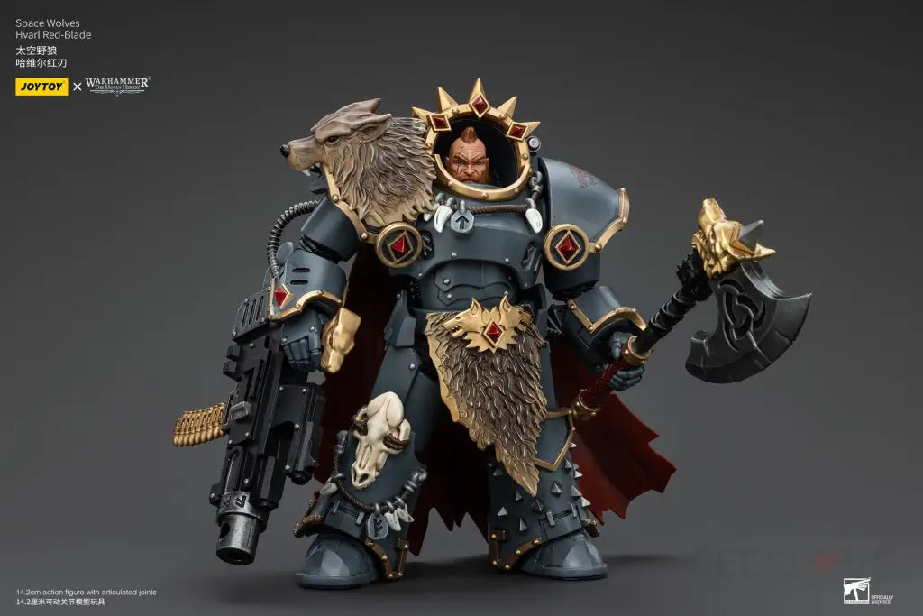 Space Wolves Hvarl Red-Blade Action Figure