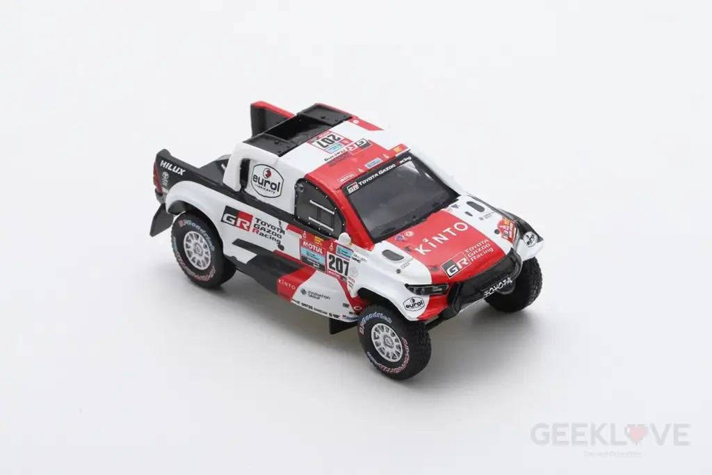 Sparky X Tiny 1/64 Toyota Hilux Dakar Rally Gazoo Racing 2023 #207（Tiny Exclusive ） Model Car