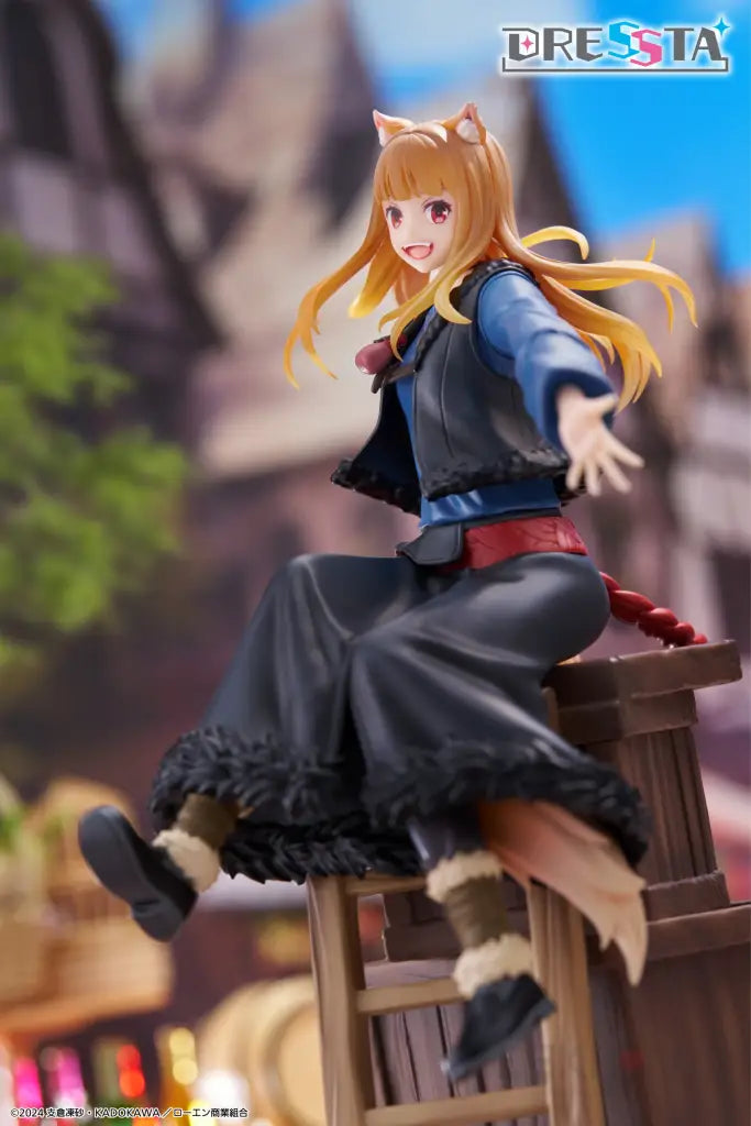 Spice And Wolf Merchant Meets The Wise Wolf Dressta Holo Statue