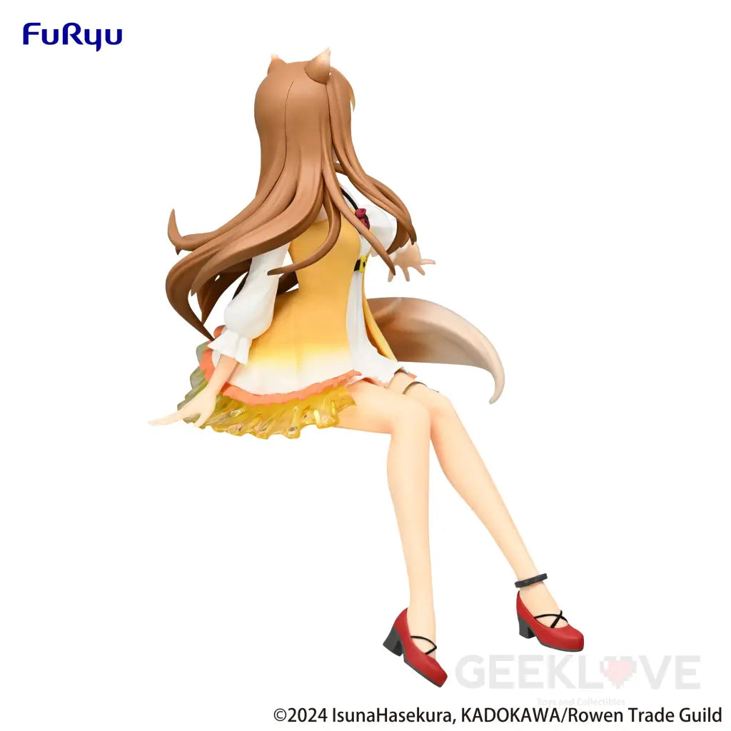 Spice And Wolf Noodle Stopper Figure Holo Sunflower Dress Ver. Prize