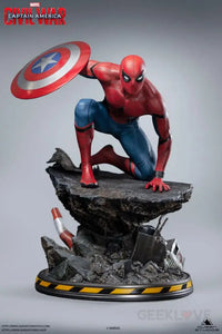 Spider-Man 1/4 Scale Premium Edition Captain America: Civil War Statue - GeekLoveph