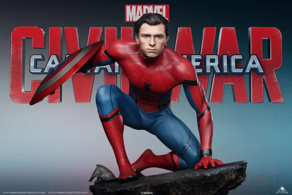 Spider-Man 1/4 Scale Premium Edition Captain America: Civil War Statue - GeekLoveph