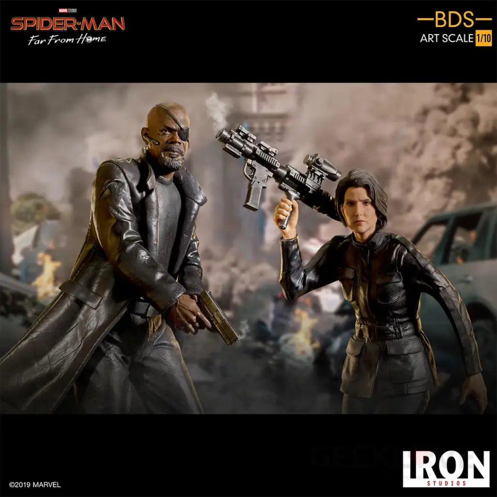 Spider Man Far From Home Nick Fury BDS Art Scale 1/10 - GeekLoveph