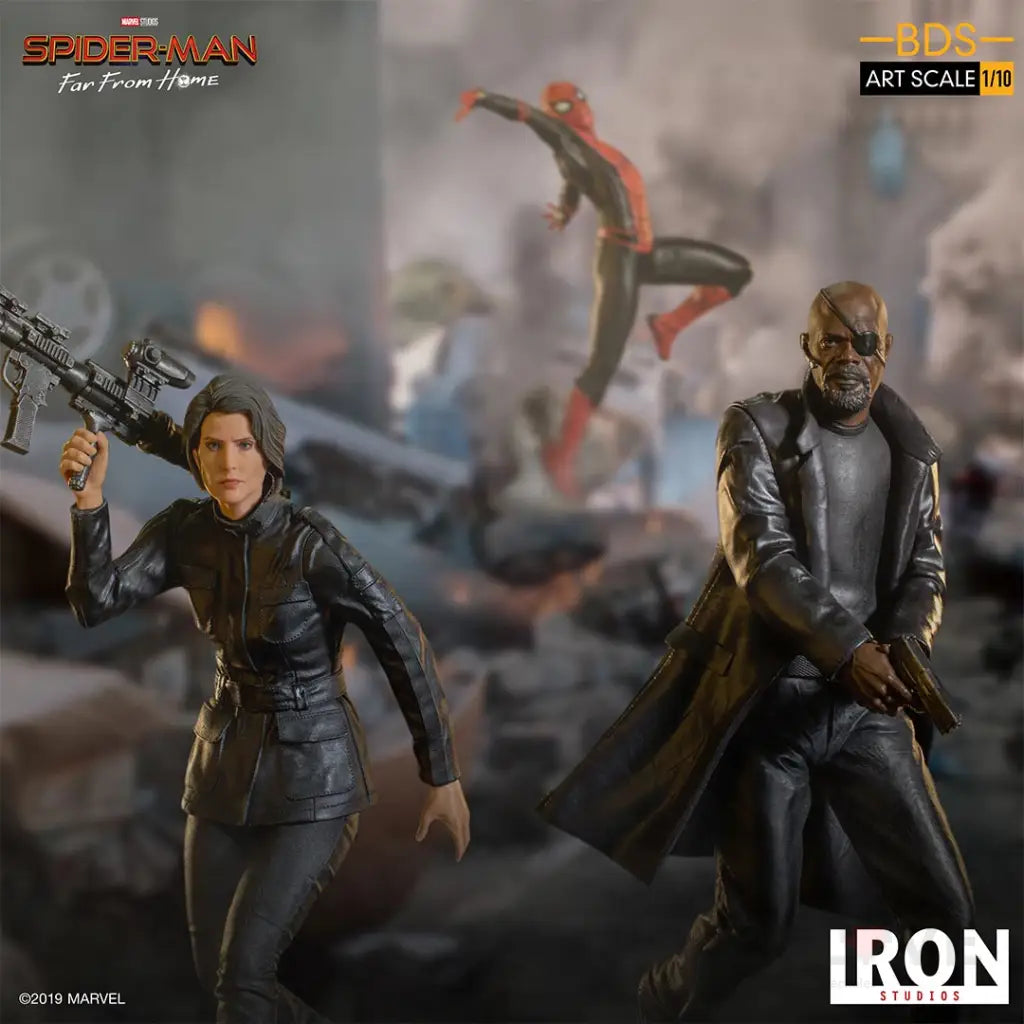 Spider Man Far From Home Nick Fury BDS Art Scale 1/10 - GeekLoveph
