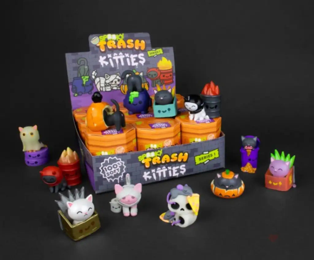 Spooky Trash Kitties Mystery Box (Box Of 9) Blind