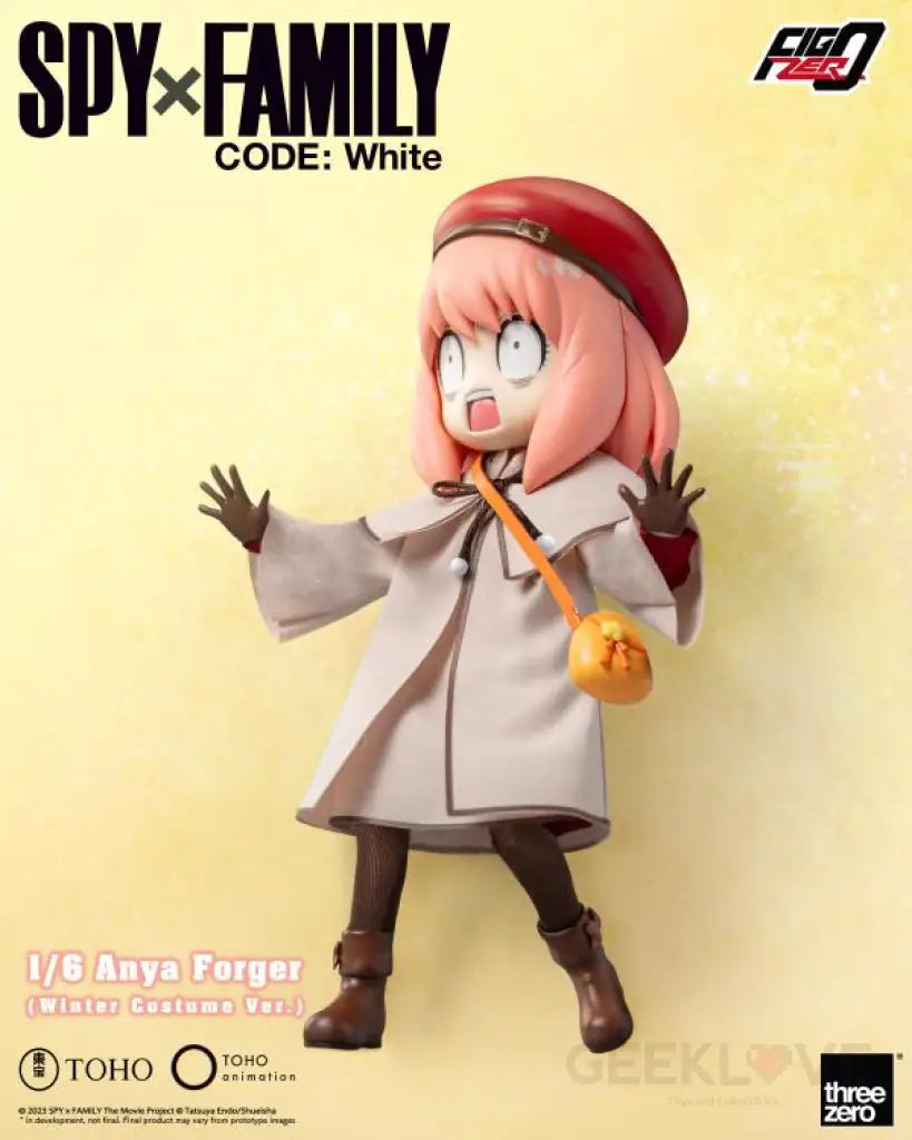 Spy × Family Code: White Figzero Anya Forger (Winter Costume Ver.) 1/6 Figzero
