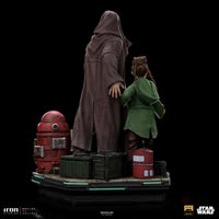 Star Wars Bds Obi-Wan And Young Leia 1/10 Art Scale Statue Preorder