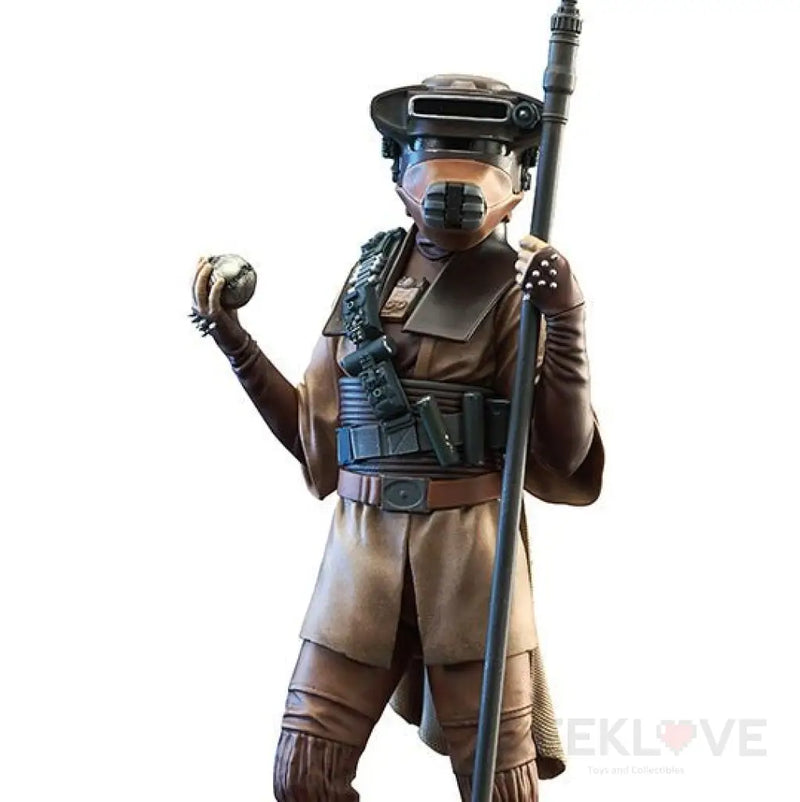 Star Wars Premier Collection Rotj Leia In Boushh Disguise Statue