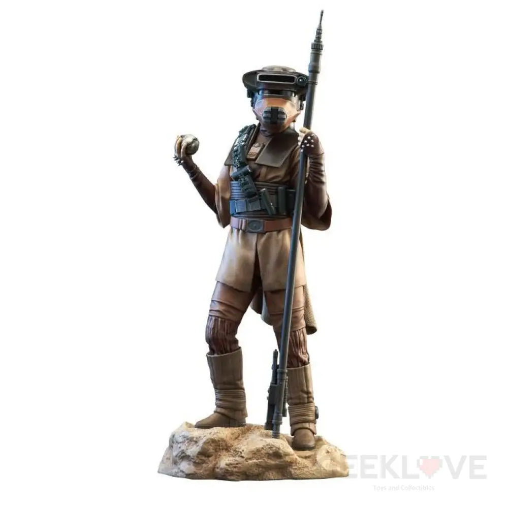 Star Wars Premier Collection Rotj Leia In Boushh Disguise Statue Preorder