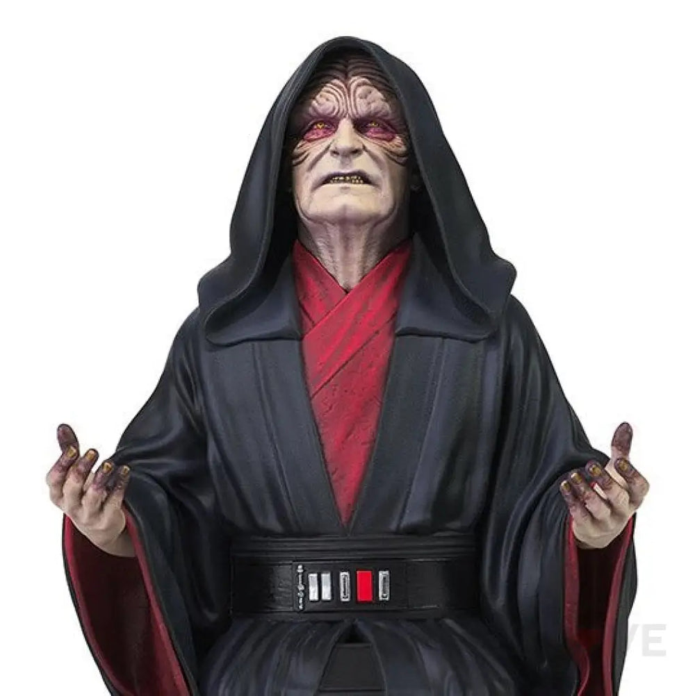 Star Wars Rise Of Skywalker Emperor Palpatine 1/6 Scale Bust Deposit Preorder