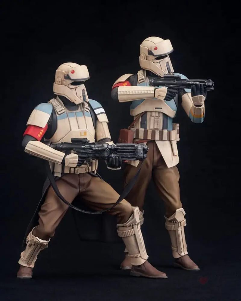 Star Wars Rogue One Scarif Stormtrooper ArtFX+ Statue 2-Pack