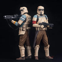 Star Wars Rogue One Scarif Stormtrooper ArtFX+ Statue 2-Pack - GeekLoveph