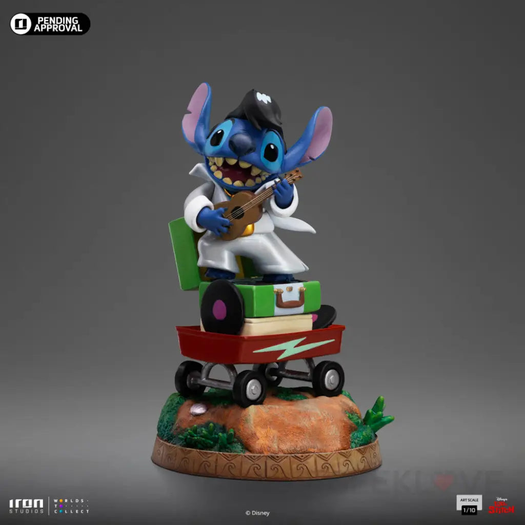 Stitch King Of Rock Art Scale 1/10 Figure