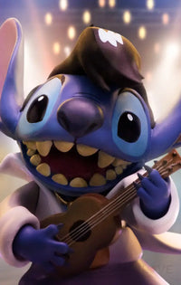 Stitch King Of Rock Art Scale 1/10 Figure