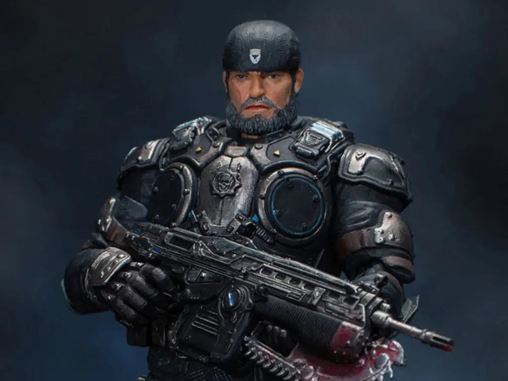 STORM COLLECTIBLES Gears of War Marcus Fenix 1/12 Scale Figure - GeekLoveph