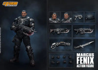 STORM COLLECTIBLES Gears of War Marcus Fenix 1/12 Scale Figure - GeekLoveph