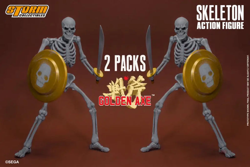 Storm Collectibles: Golden Axe - Skeleton Soldiers 2-Pack