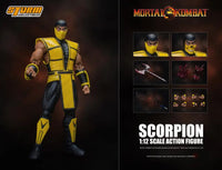 STORM COLLECTIBLES: Mortal Kombat 3 VS Series Scorpion 1/12 Scale Figure - GeekLoveph