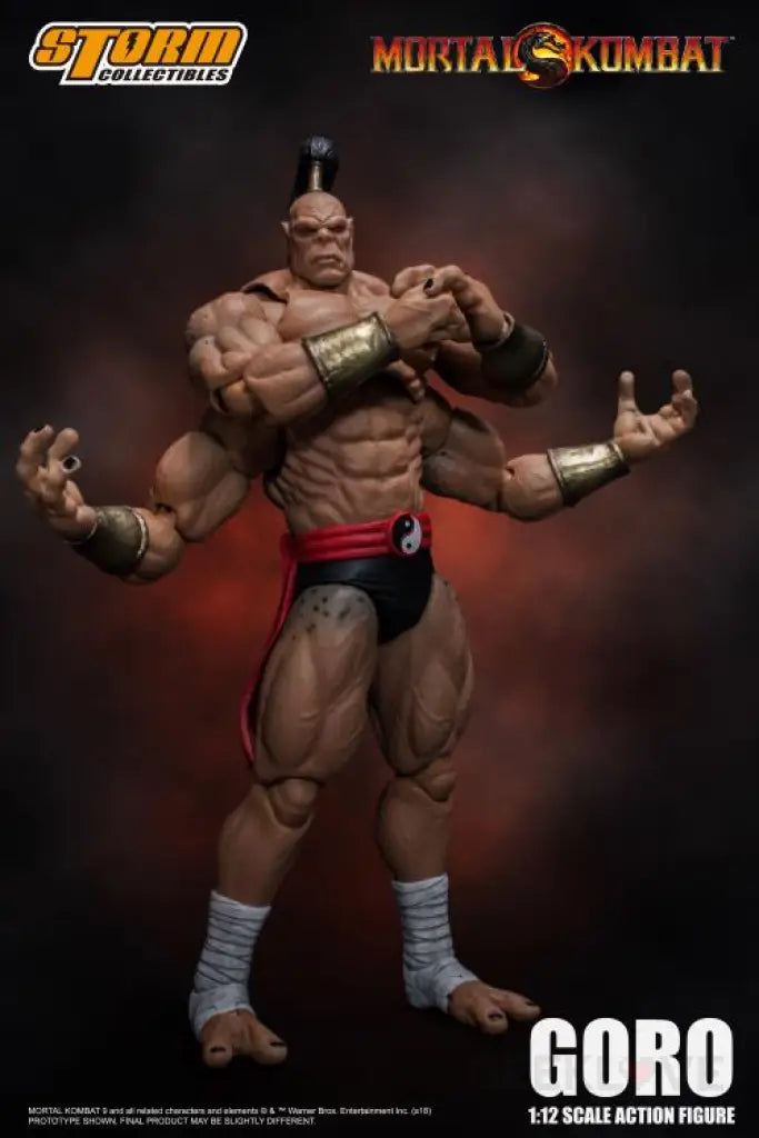 Storm Collectibles: Mortal Kombat - Goro 1/12 Scale Figure - GeekLoveph