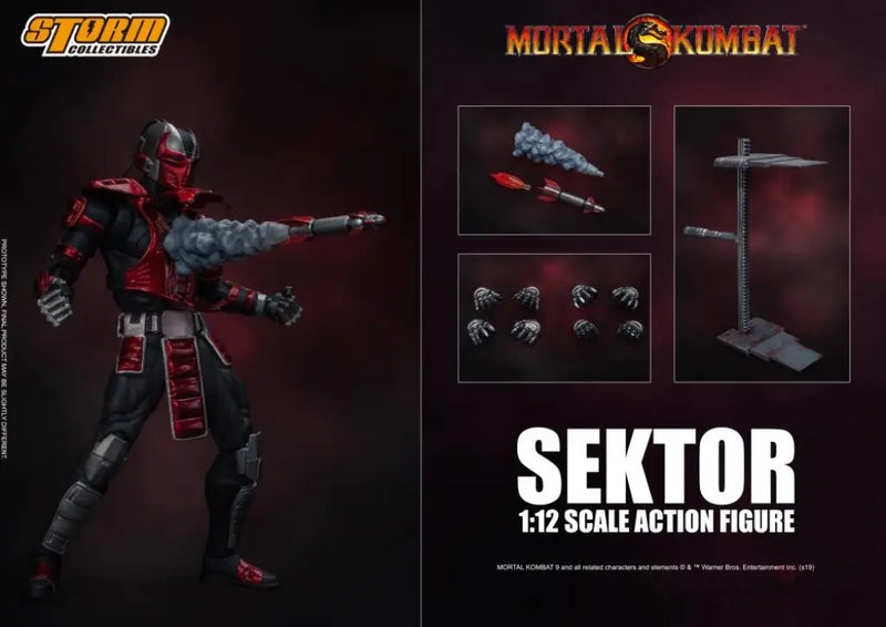 STORM COLLECTIBLES: Mortal Kombat VS Series Sektor 1/12 Scale Figure