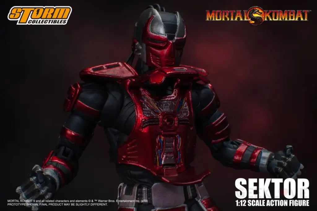 STORM COLLECTIBLES: Mortal Kombat VS Series Sektor 1/12 Scale Figure - GeekLoveph