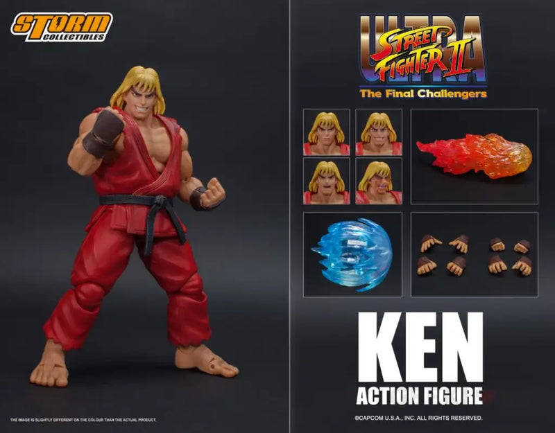 Storm Collectibles: Street Fighter II Ken 1/12 Scale