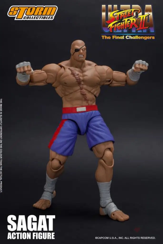 Storm Collectibles: Street Fighter Ii Sagat 1/12 Scale