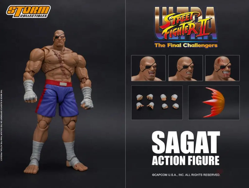 Storm Collectibles: Street Fighter II Sagat 1/12 Scale