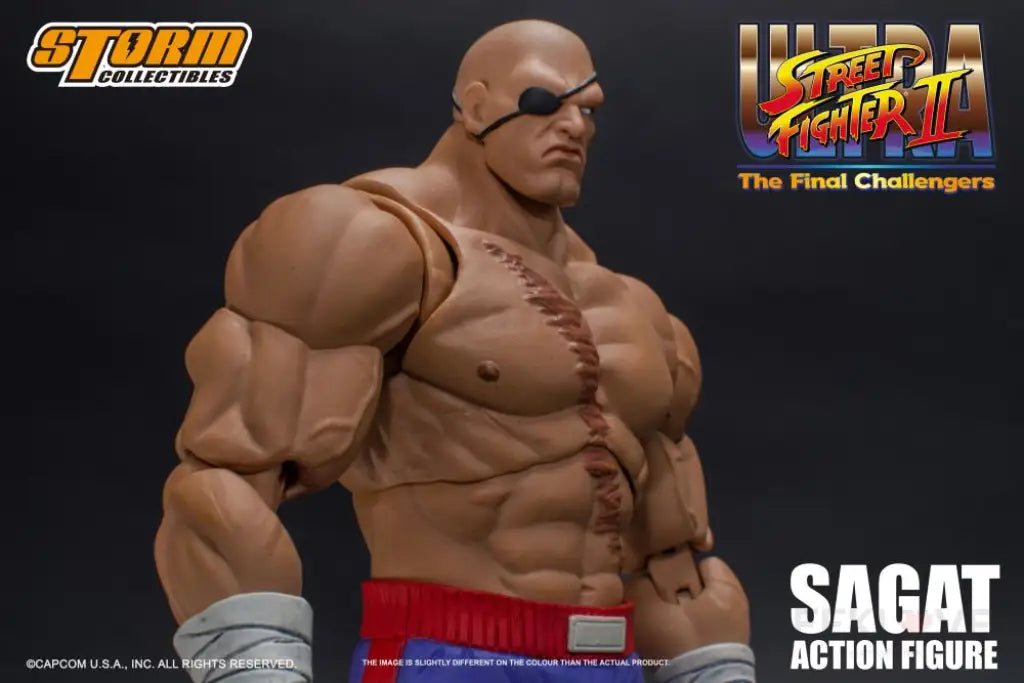 Storm Collectibles: Street Fighter II Sagat 1/12 Scale - GeekLoveph