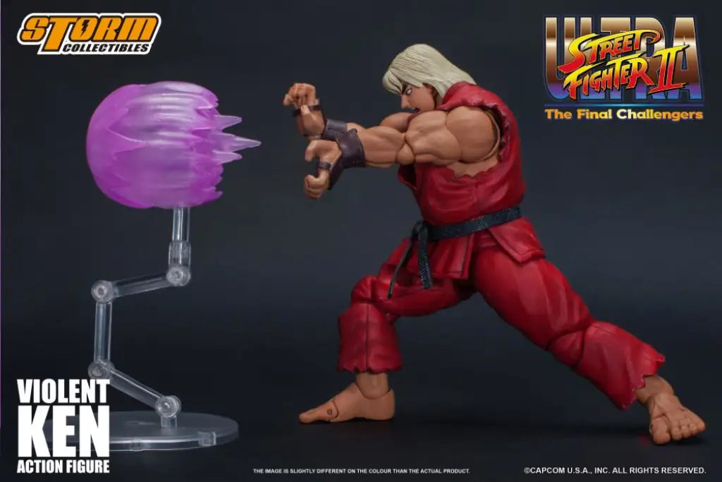 Storm Collectibles: Street Fighter II Violent Ken 1/12 - GeekLoveph
